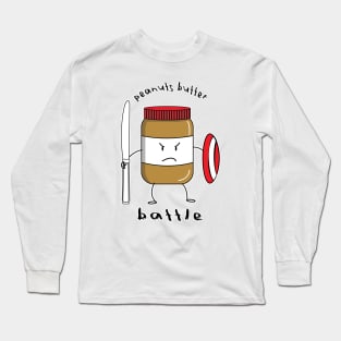 Peanut Butter Battle Long Sleeve T-Shirt